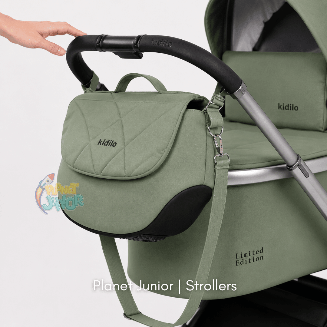 Ultimate Kidilo Luxury 3-in-1 Pram, Stroller & Infant Carrier Travel System