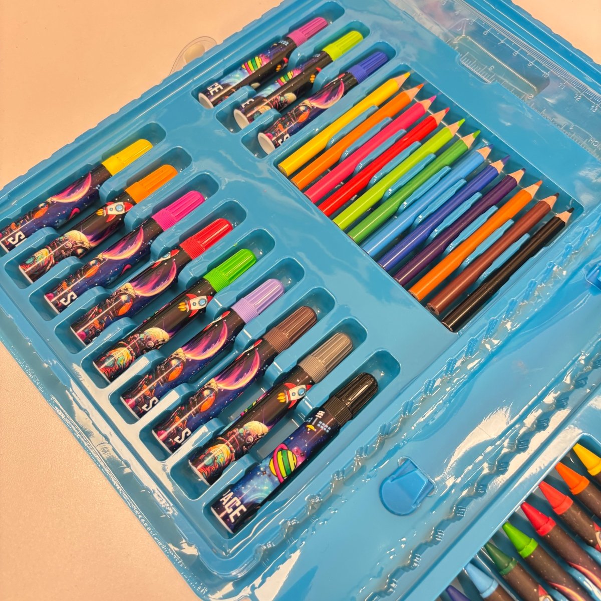 68 Pcs Space Kids Coloring & Art Set