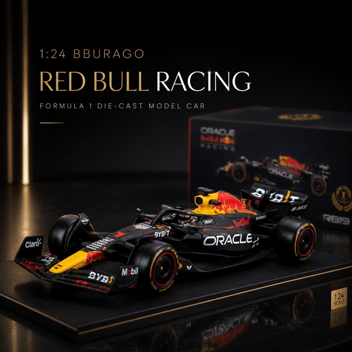 1:24 Red Bull Racing Formula 1 Die-Cast Model Car