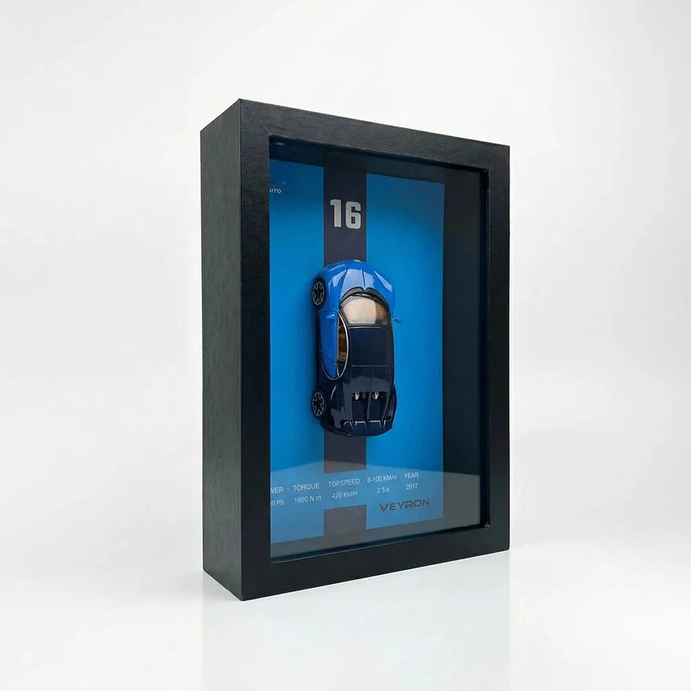 3D Display Frame 1:32 Bugatti Veyron Diecast Model