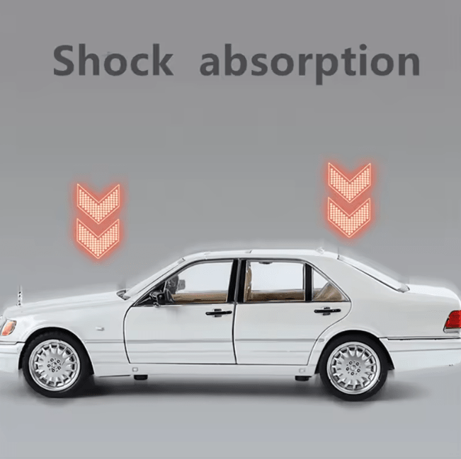 1:24 Mercedes W140 S-Class Die-Cast Alloy Model Car – Luxury Collector Edition