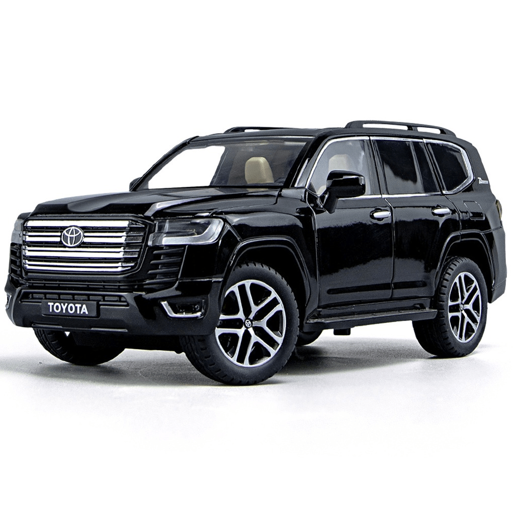 1:24 Toyota Land Cruiser LC300 Diecast Alloy Model Car – Light & Sound Edition