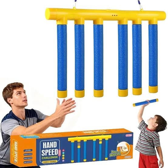 Fast Reflex Hand Speed Challenge Game – Drop Sticks Reaction Training Toy