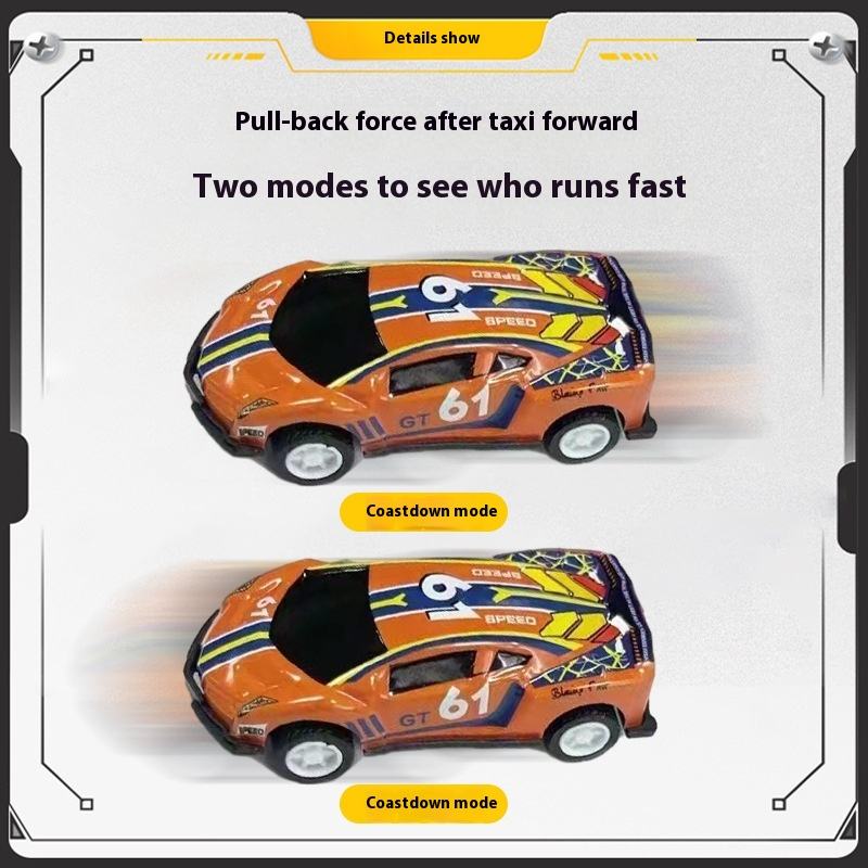 Pull Back Metal Racing Car Collection Set for Kids | 40 Pcs
