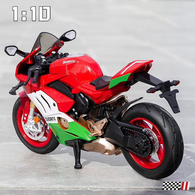 Premium Racing Sports Bike Model with Lights & Sound Effects