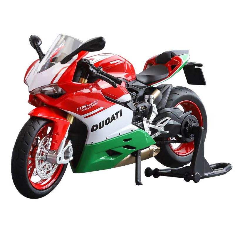 Premium Racing Sports Bike Model with Lights & Sound Effects