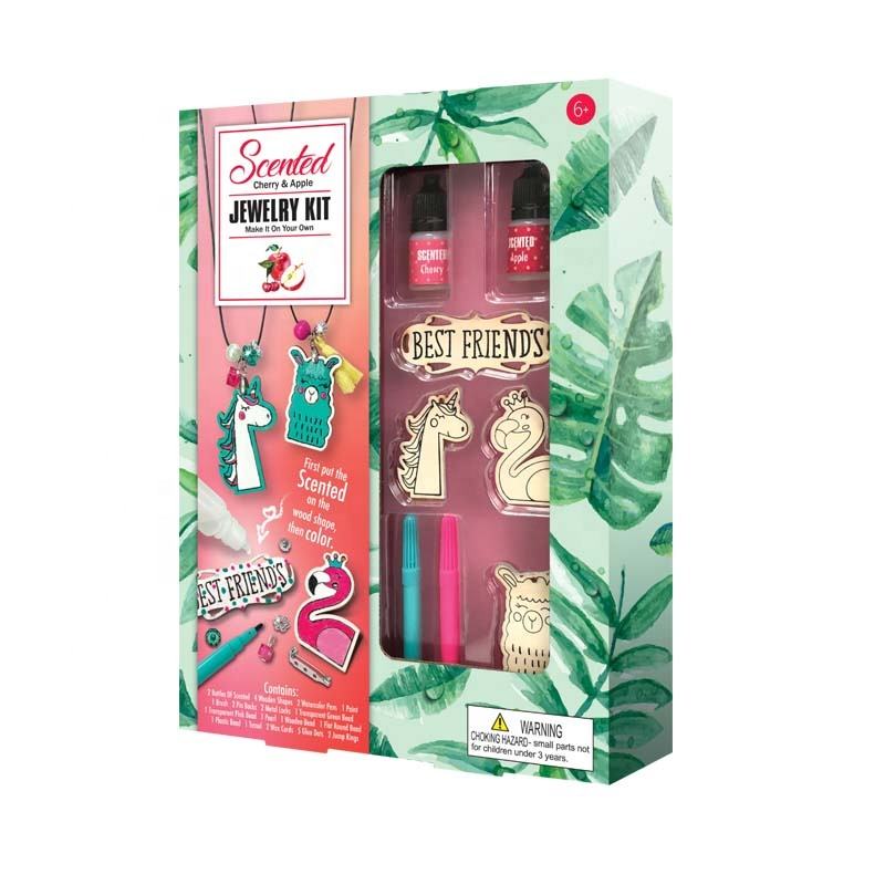 DIY Scented Cherry & Apple DIY Jewelry Craft Kit