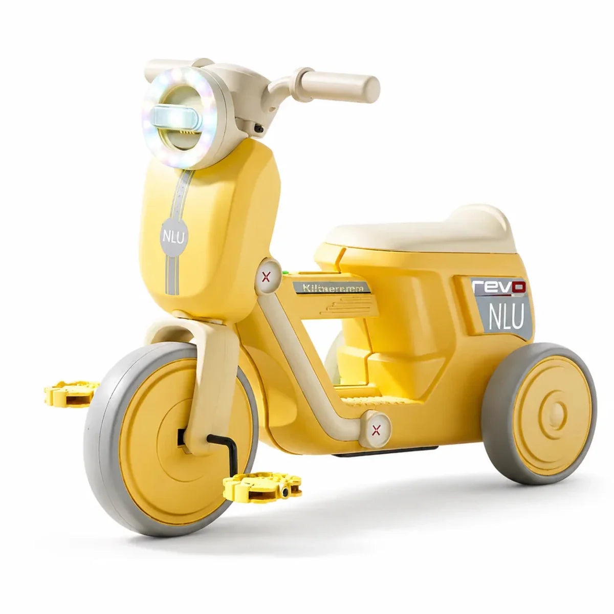 Kids Ride-On Tricycle Scooter with Lights & Music