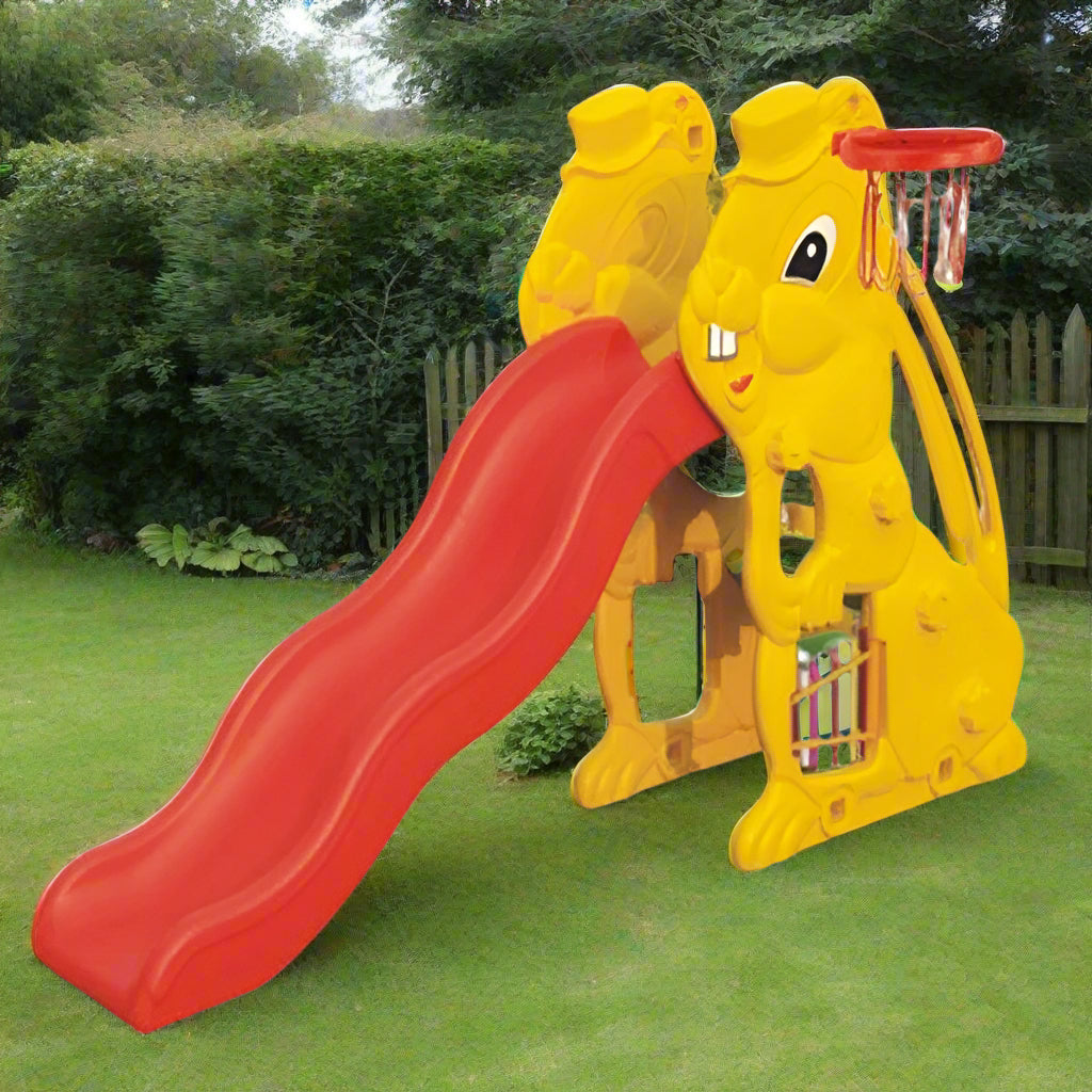 Kids Outdoor Steel Slide – Safe, Smooth & Fun Playtime