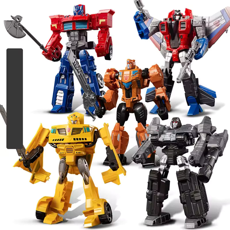 2-in-1 Transforming Alloy Robot Car –  Action Figure
