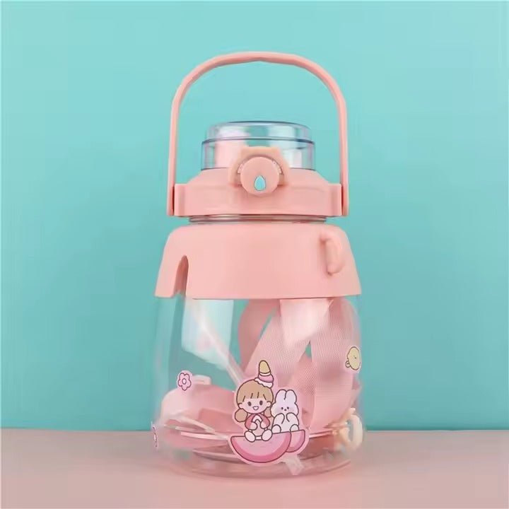Adorable 1300ML Water Bottle for Daily Hydration