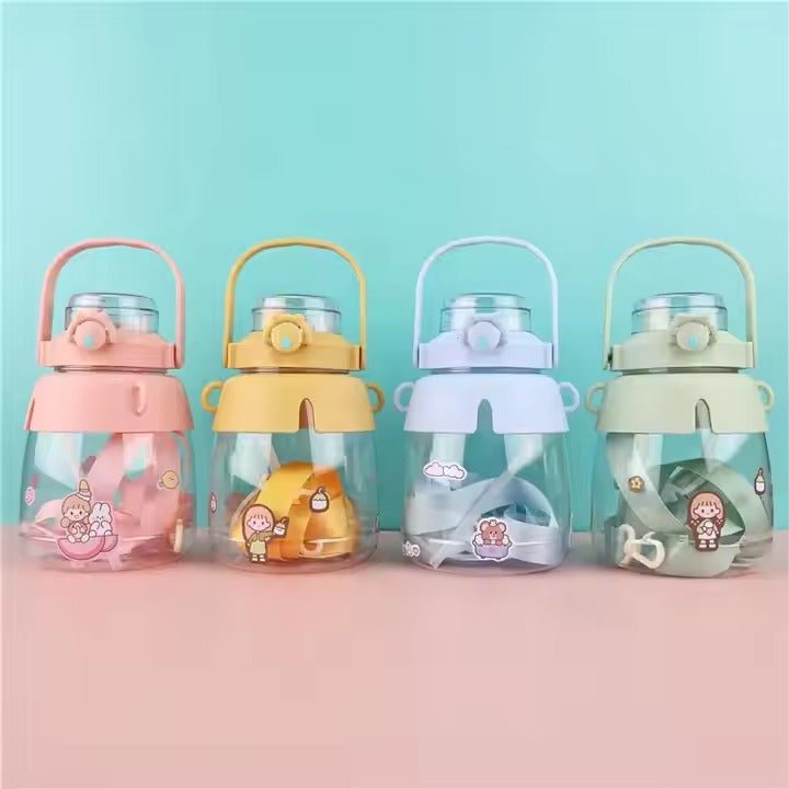 Adorable 1300ML Water Bottle for Daily Hydration