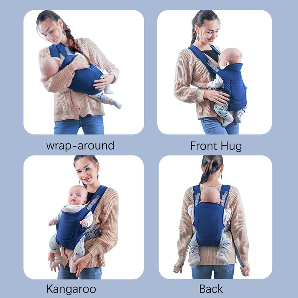 AIEBAO Baby Carrier – Comfortable 3–12 Months Support