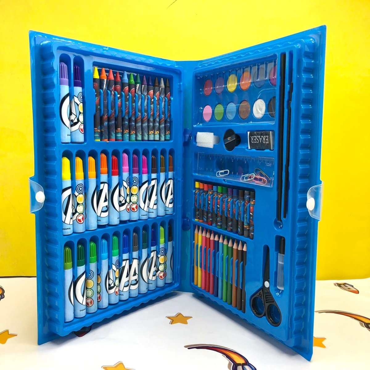 Avengers Large Foldable Coloring Art Set | 86 Pcs