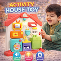 Baby Busy Board Multifunctional House – Interactive Learning & Sensory Activity Toy