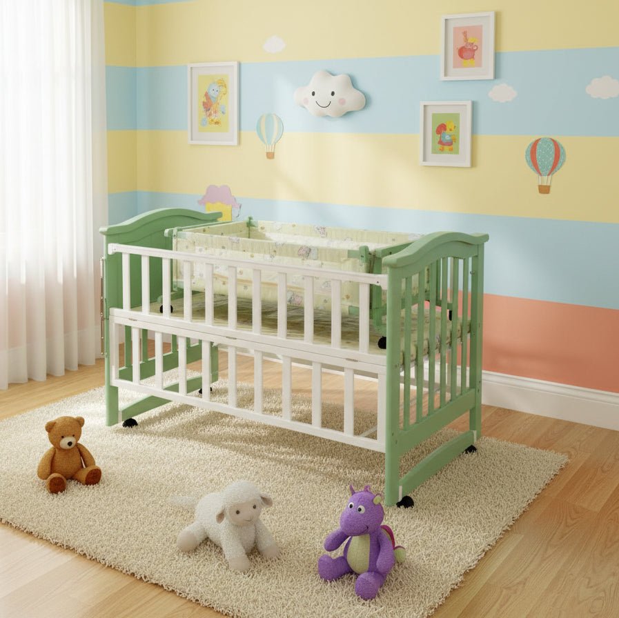Baby Cot – Safe, Cozy & Stylish Sleep Space for Your Little One 🌙✨