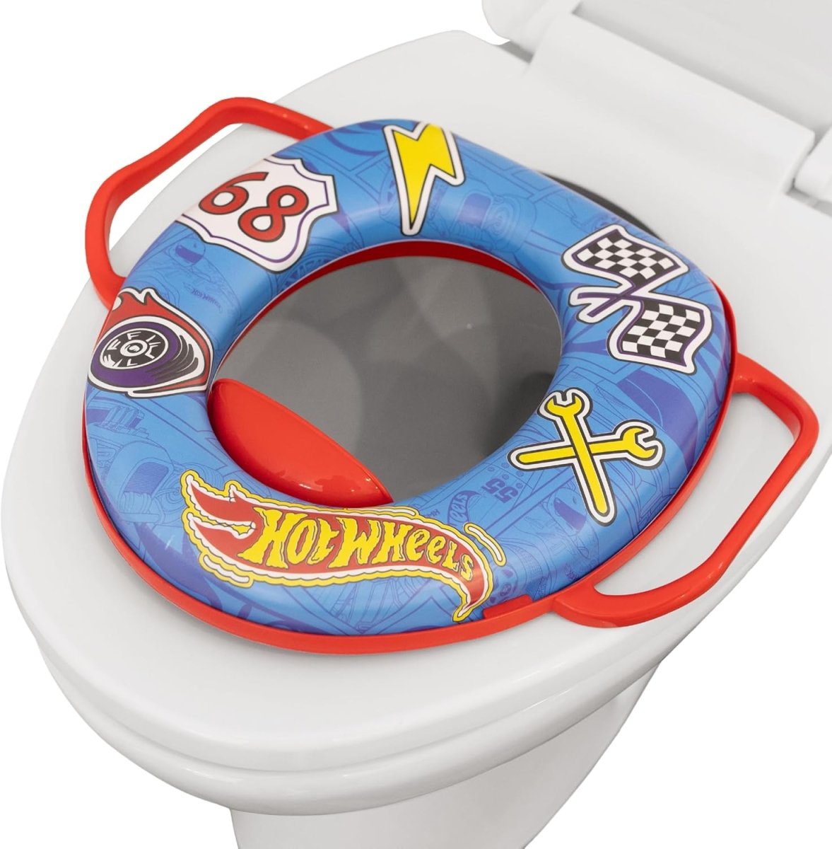Baby Potty Training Seat with Handles – Soft Cushioned Toilet Trainer