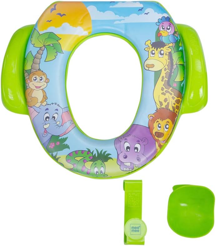 Baby Potty Training Seat with Handles – Soft Cushioned Toilet Trainer