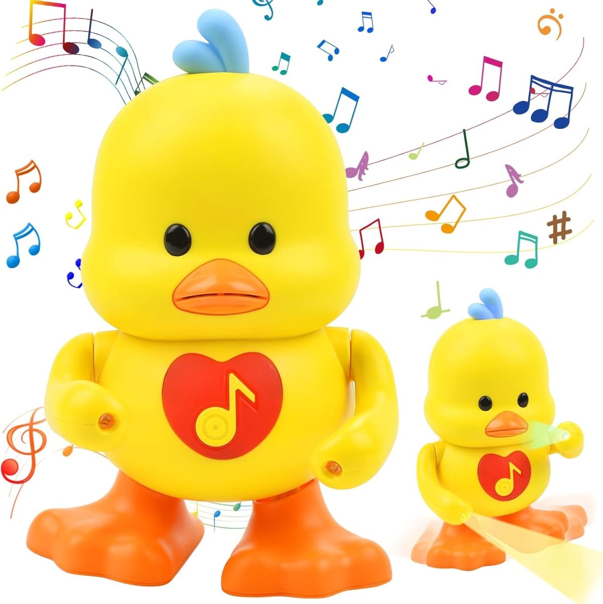 Battery-Operated Musical Dancing Duck | Singing & Dancing Duck for Kids