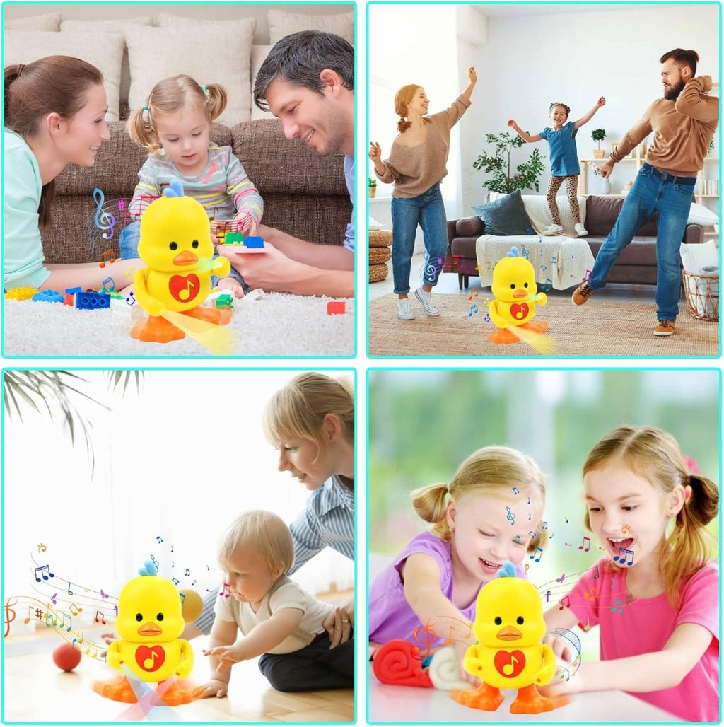 Battery-Operated Musical Dancing Duck | Singing & Dancing Duck for Kids