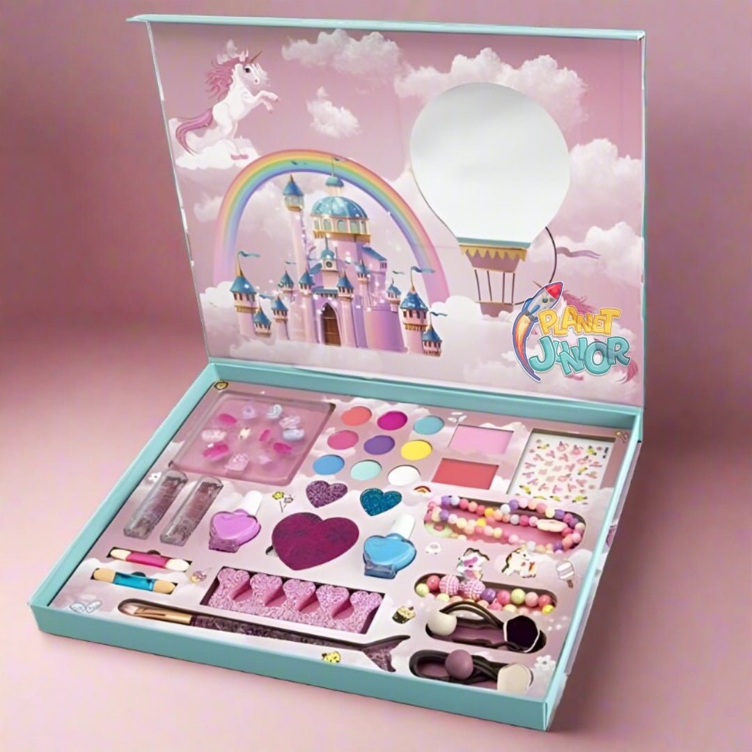 Beauty Cosmetics & Nail Art Box – Glam Makeup & Creative Styling Set