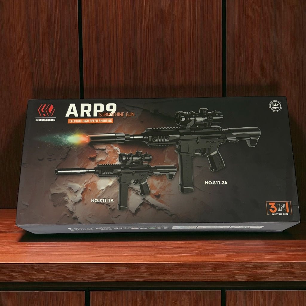 ARP9 Electric Water Bullet Gun with Rechargeable Battery & Scope