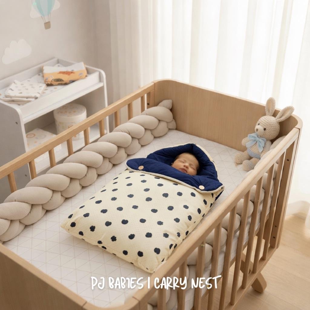 Blue Polka Carry Nest