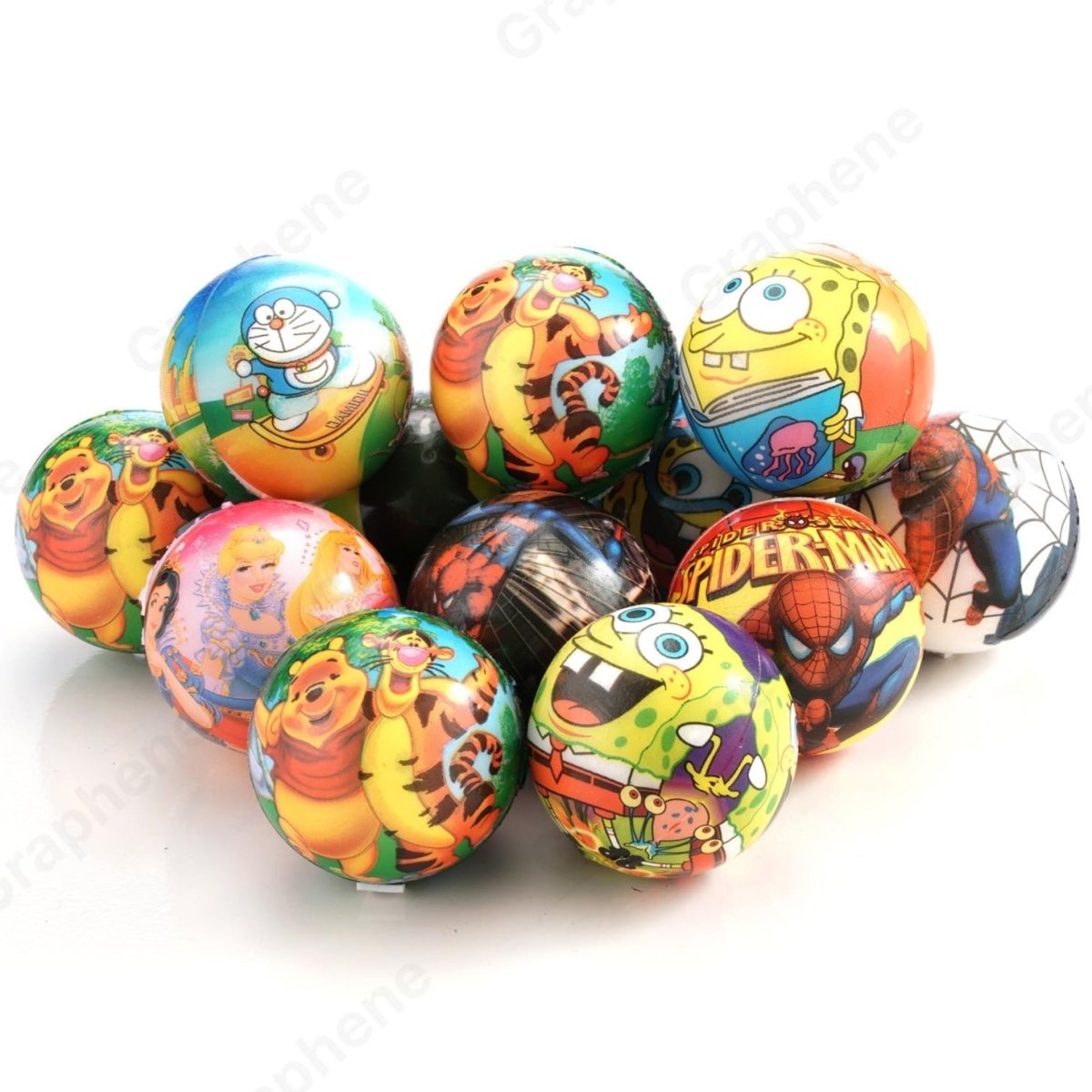 Bounce and Play Cartoon Foam Ball | Single Pc