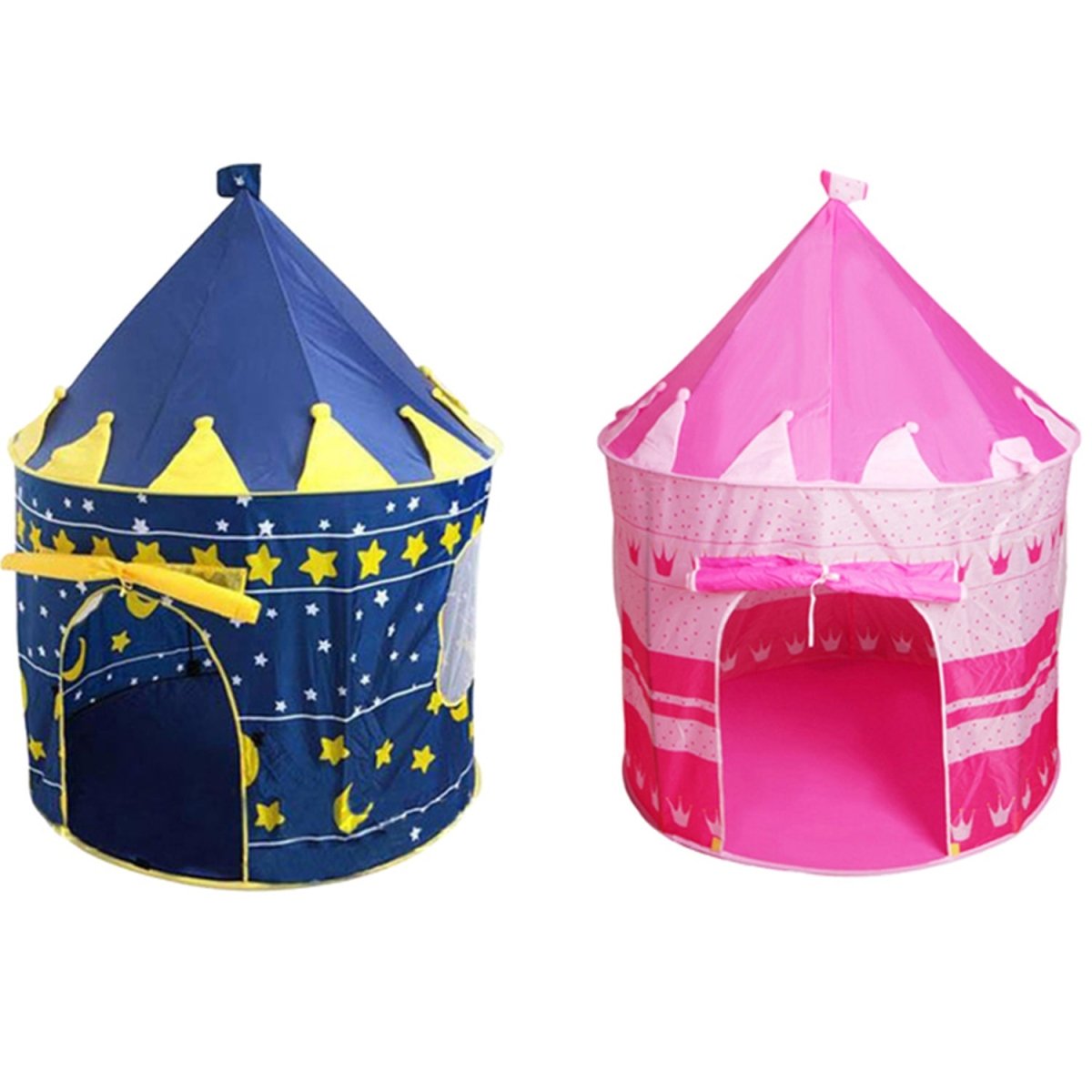 Castle Play House Portable Tent – Kids Princess & Adventure Play Castle 🏰✨👑