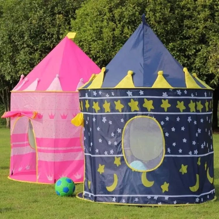 Castle Play House Portable Tent – Kids Princess & Adventure Play Castle 🏰✨👑