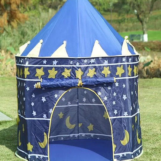 Castle Play House Portable Tent – Kids Princess & Adventure Play Castle 🏰✨👑