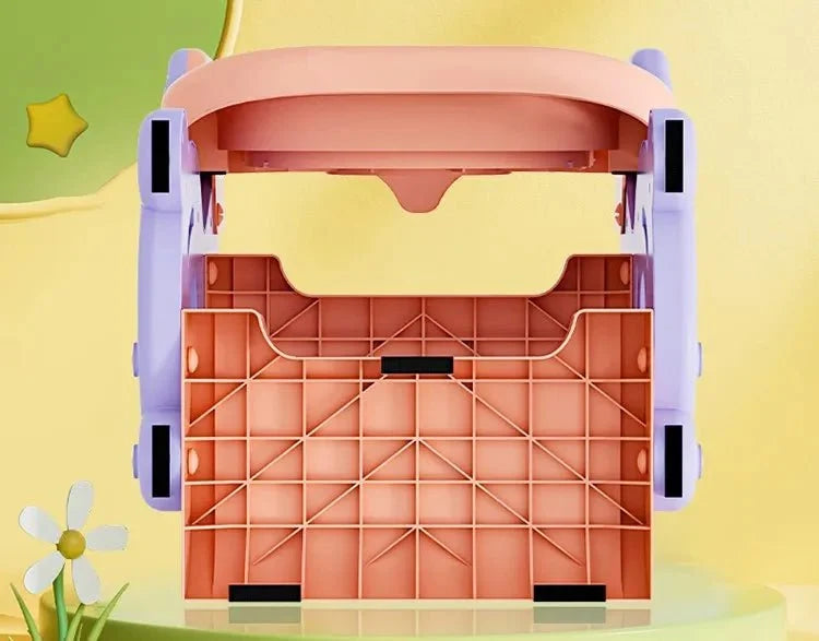 Child-Friendly Commode Ladder with Non-Slip Steps