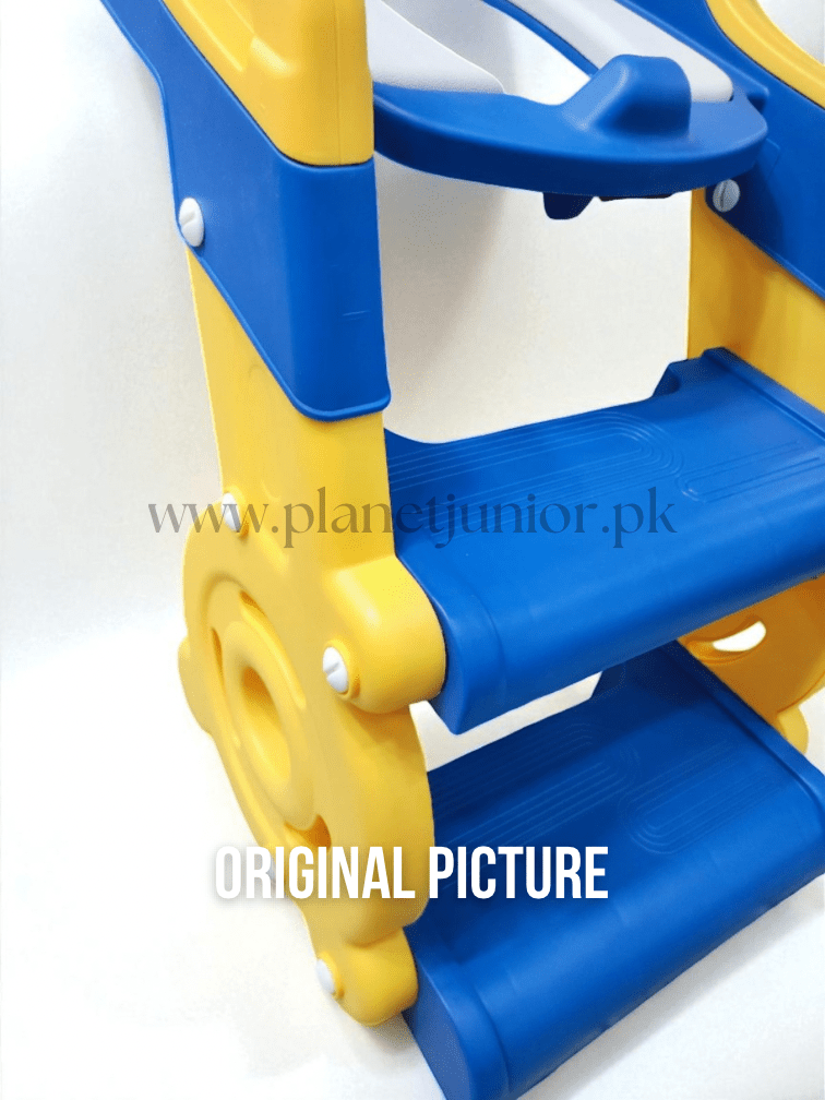 Child-Friendly Commode Ladder with Non-Slip Steps