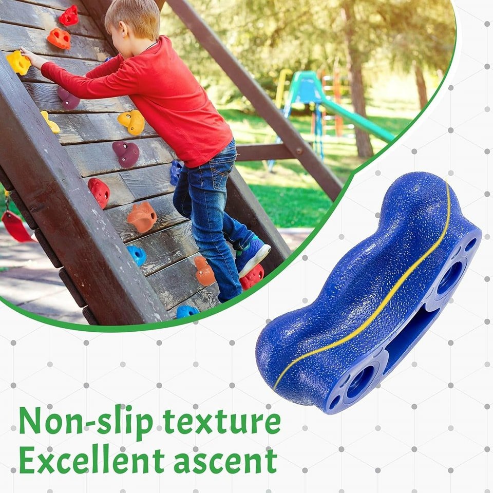 Climbing Wall Holds Set for Kids Outdoor Activity
