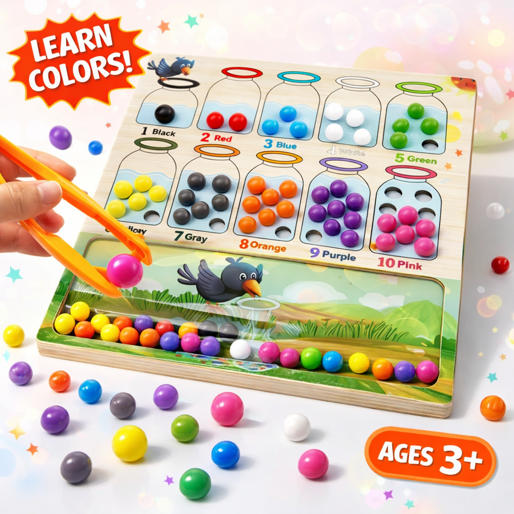 🎨 Color Sorting Learning Board – Kids Educational Matching Game