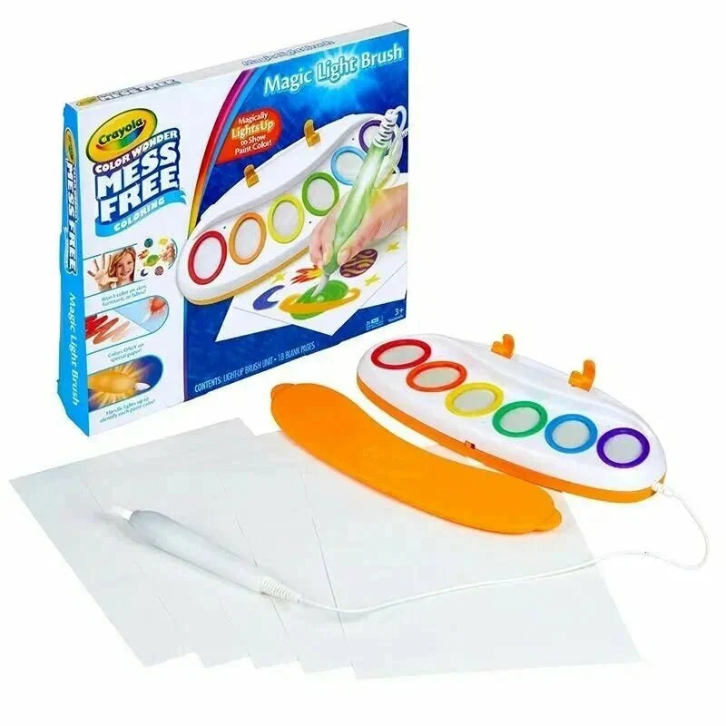 ColorDraw Magic Water Painting Set for Kids – Refillable Water Art Board with 6 Color Pads & Brush Pen