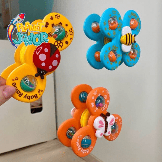 Colorful Cute Animals Design Spinner | Pack of 3