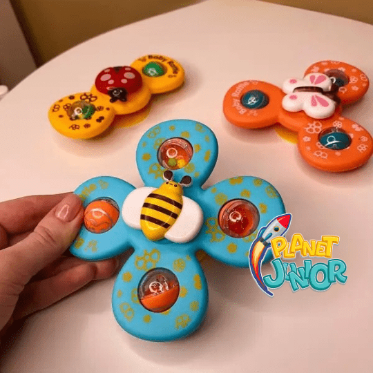 Colorful Cute Animals Design Spinner | Pack of 3