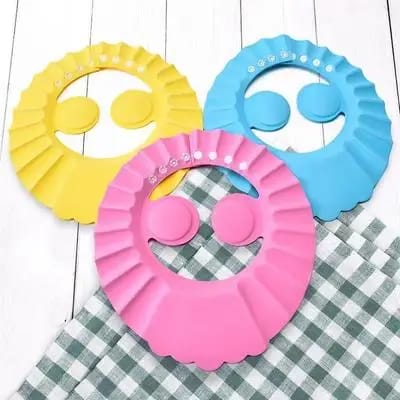 Comfortable Baby Shower Cap for Safe Baths