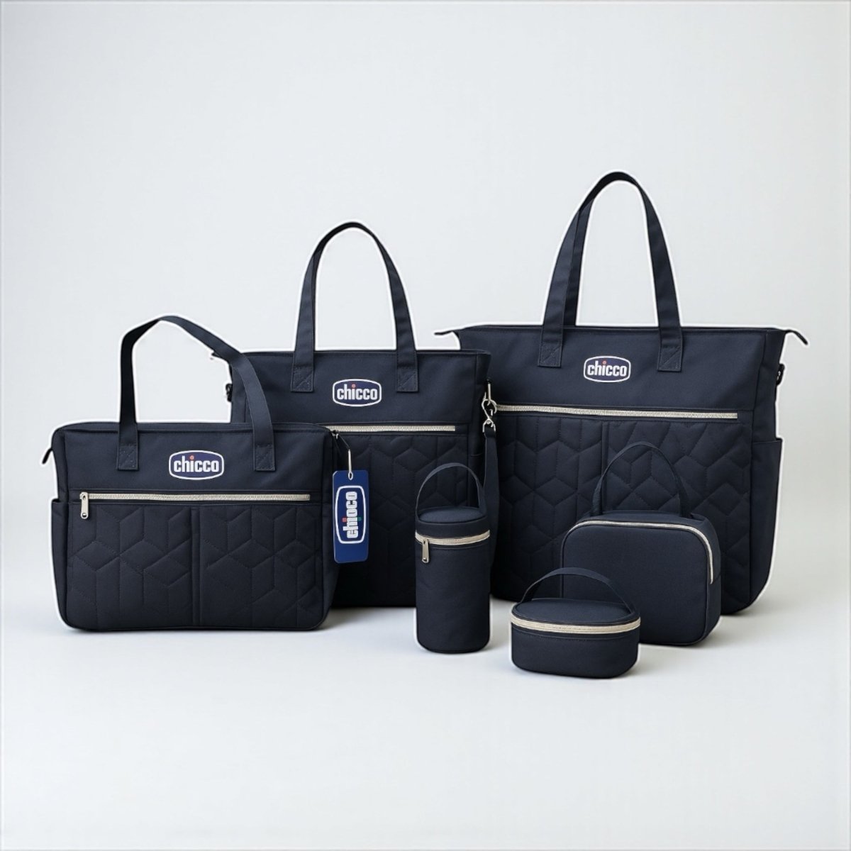 Complete Baby Diaper Bag Set For Travel Use