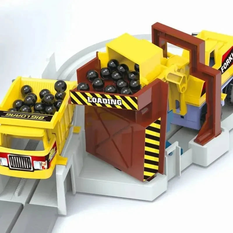 🚧 Construction Quarry Engineering Track Set