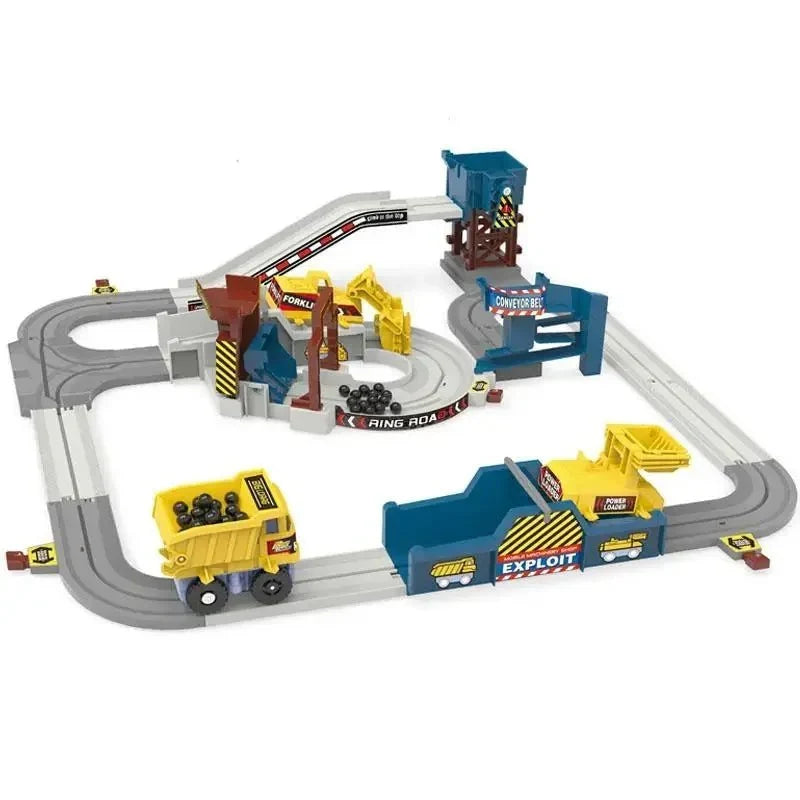 🚧 Construction Quarry Engineering Track Set