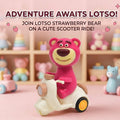 Cute Bear Push Scooter – Friction Powered Ride-On Mini Car