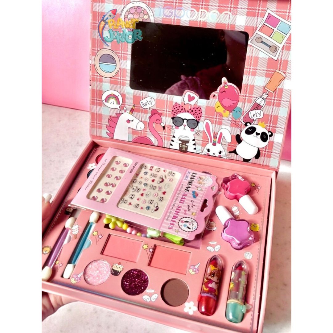 Cute Mini Box Cosmetics Set for Girls