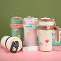Cute Temperature Display Coffee Cup
