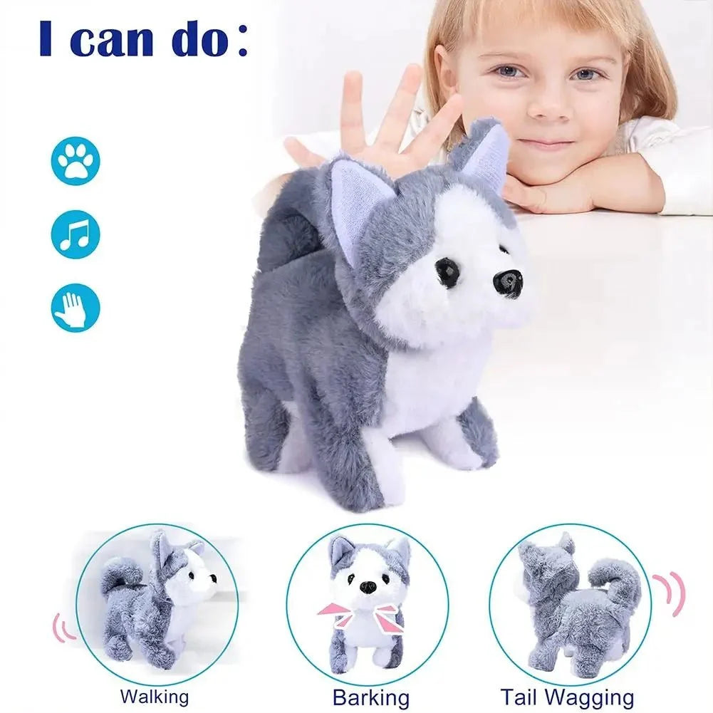 Cute Walking Plush Pet Dog with Sound | 1 Pcs