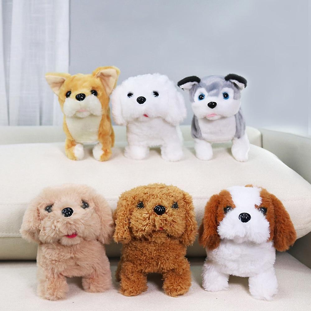 Cute Walking Plush Pet Dog with Sound | 1 Pcs