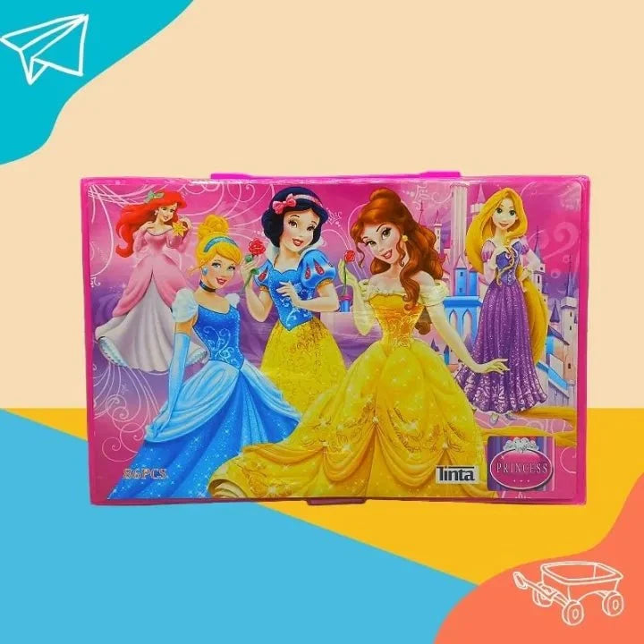 Princess Kids Coloring & Art Set | 86 pcs