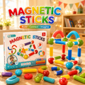 🧲 Flexible Stretchable Pop Tube Magnetic Sticks Building Set – Creative STEM Toy