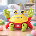 Dancing Musical Crab Toy with Lights – Crawling, Music & Sensory Fun